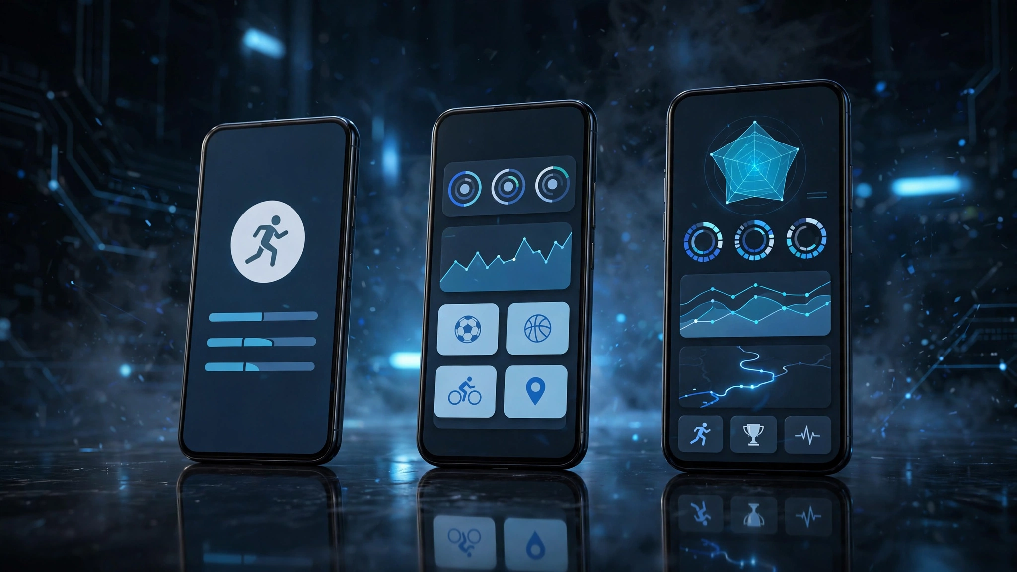 Row of smartphones showing different versions of the Cricfy TV app — guide to Cricfy TV old versions
