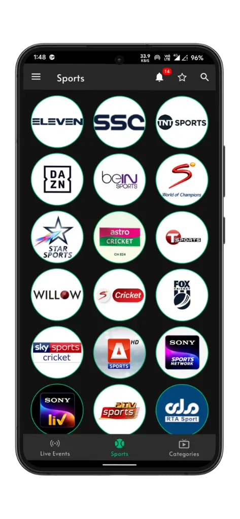 CricFree TV screenshot